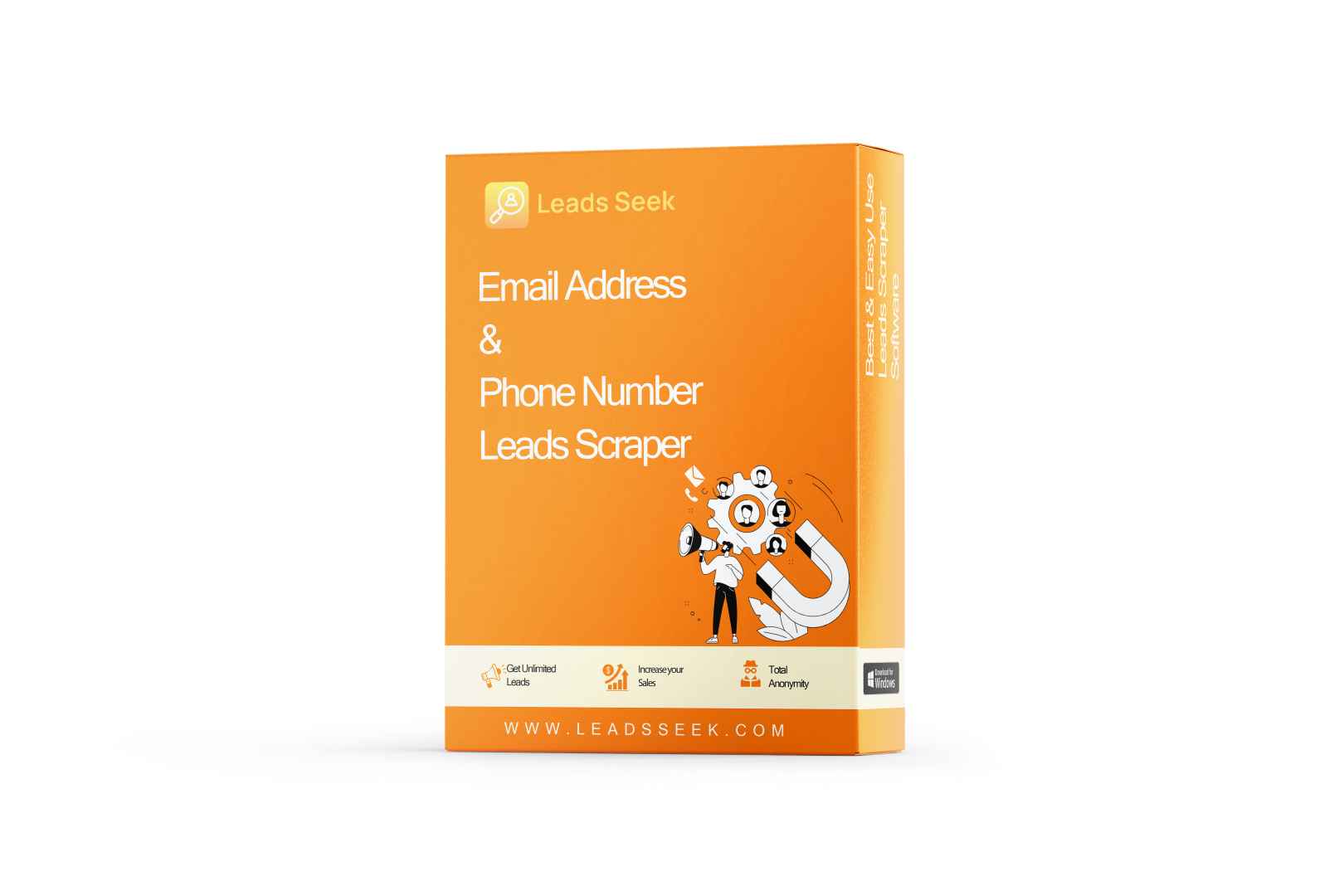 LeadsSeek - Get your Email & Phone Number Leads With One Click